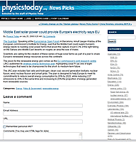 Middle East solar power could provide Europe's electricity says EU